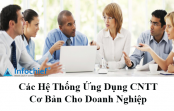 Các hệ thống ứng dụng CNTT cơ bản cho doanh nghiệp Các hệ thống ứng dụng CNTT cơ bản cho doanh nghiệp