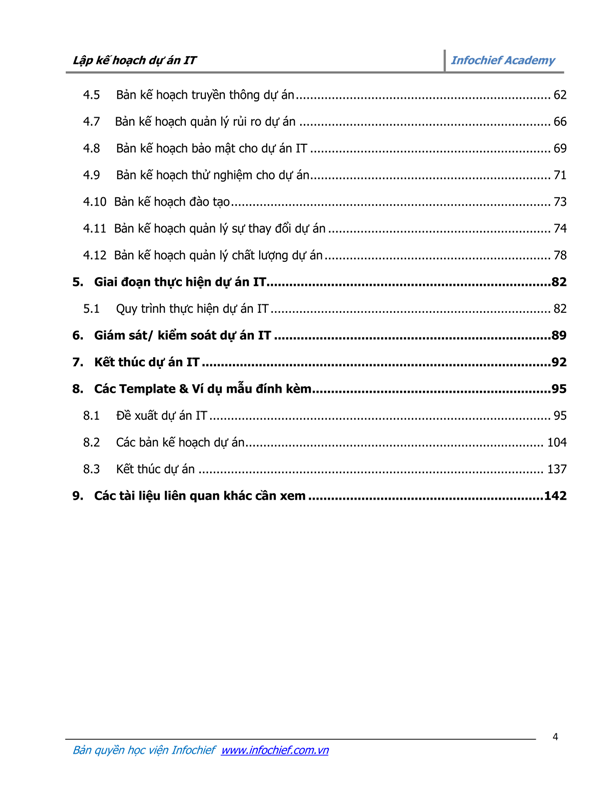 Content page 3 of Effective IT Project Management