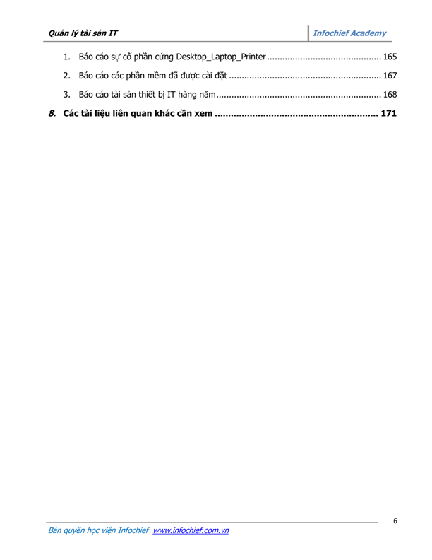 Content page 5 of Effective IT Asset Management