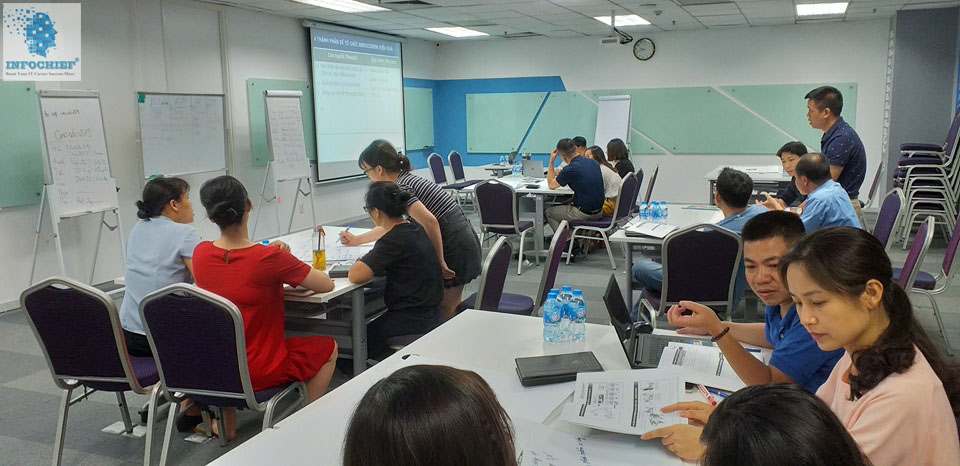 Hình ảnh triển khai IT Service Desk Analyst tại CMC Hà Nội