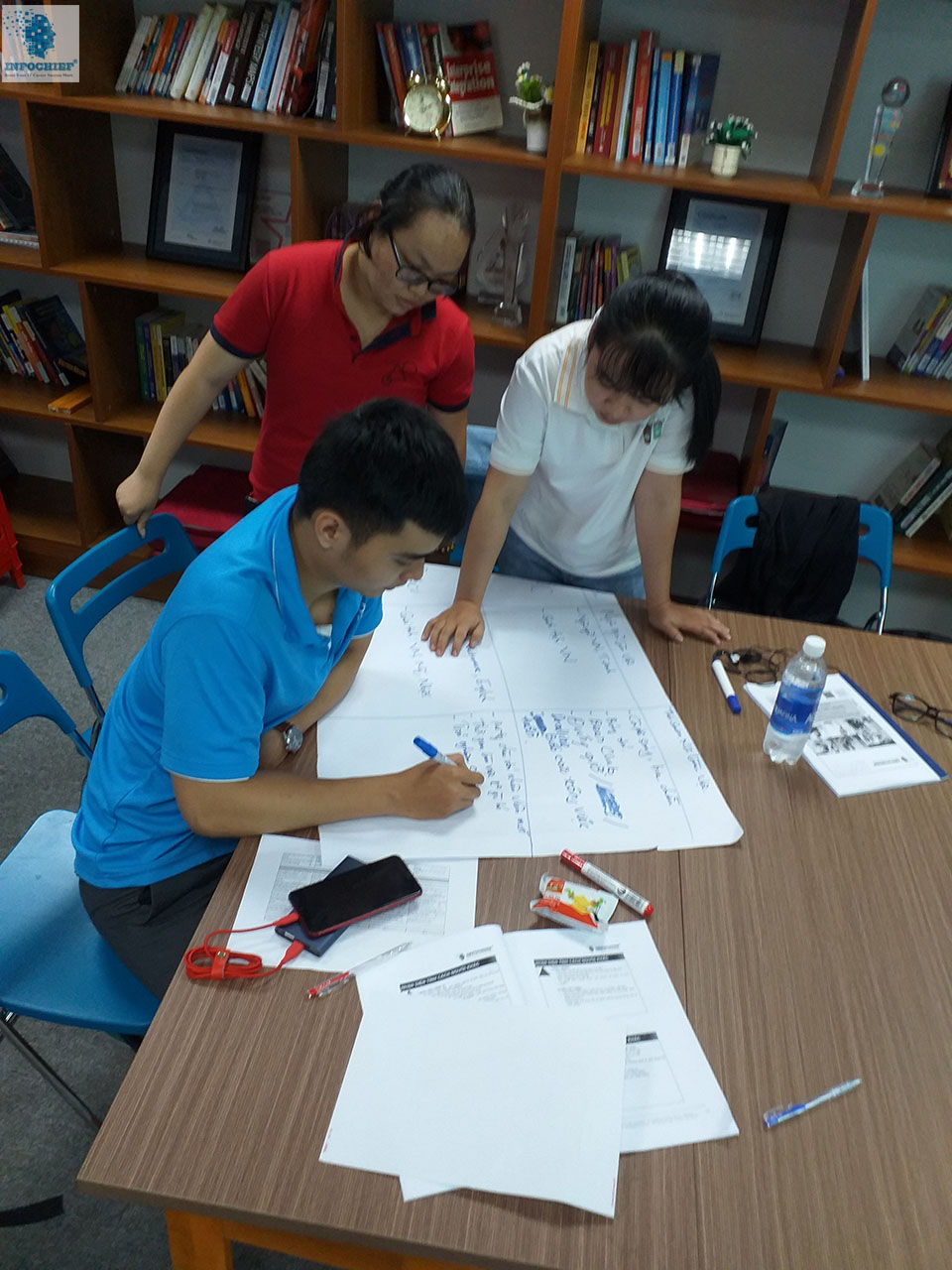 Hình ảnh triển khai Kỹ năng Helpdesk chuyên nghiệp – Level 1 tại CMC Sài Gòn