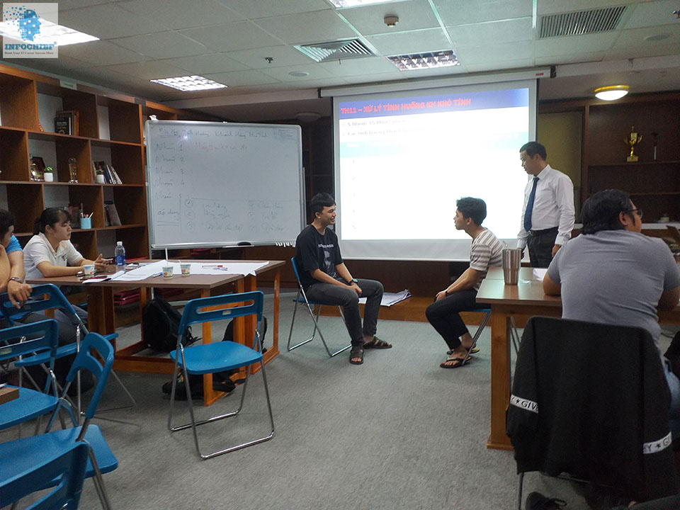 Hình ảnh triển khai Kỹ năng Helpdesk chuyên nghiệp – Level 1 tại CMC Sài Gòn