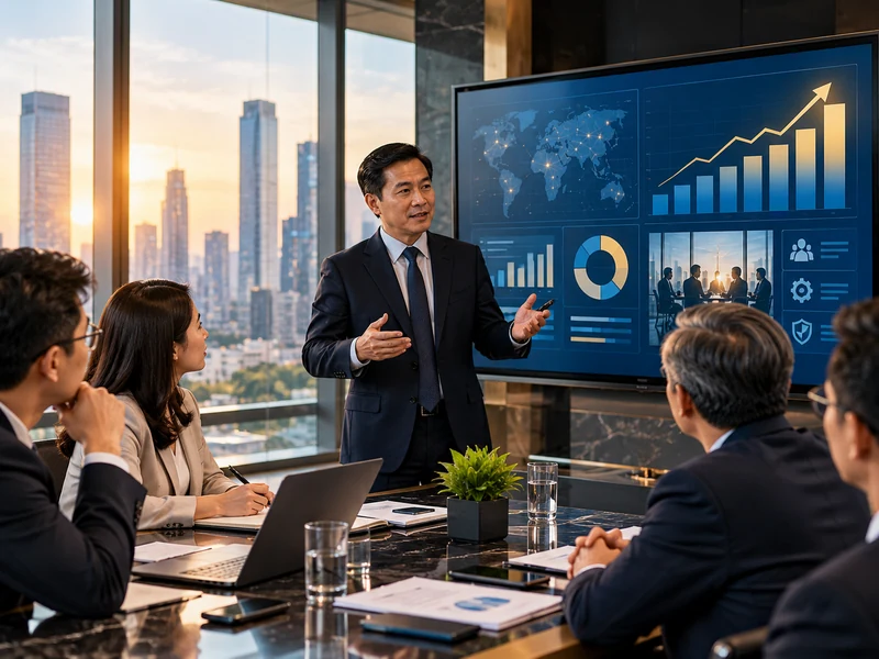 CIO trình bày chiến lược công nghệ và giá trị kinh doanh trước nhóm lãnh đạo doanh nghiệp