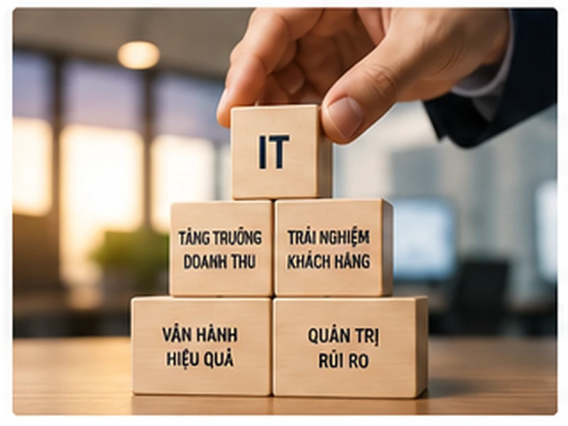 IT Manager liên kết mục tiêu doanh nghiệp với mục tiêu IT, kế hoạch hoạt động và chỉ số kết quả