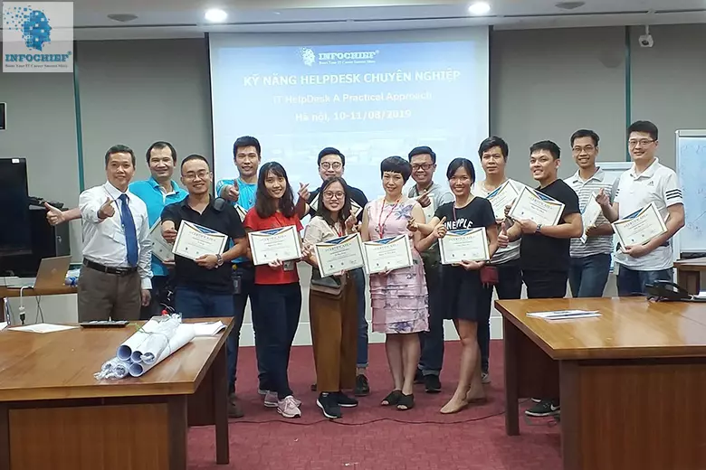 Hình ảnh khóa học Infochief đã triển khai 12