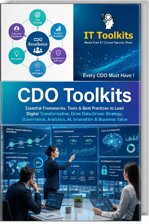 CDO Toolkits Full - Digital Transformation Toolkits for Chief Digital Officer