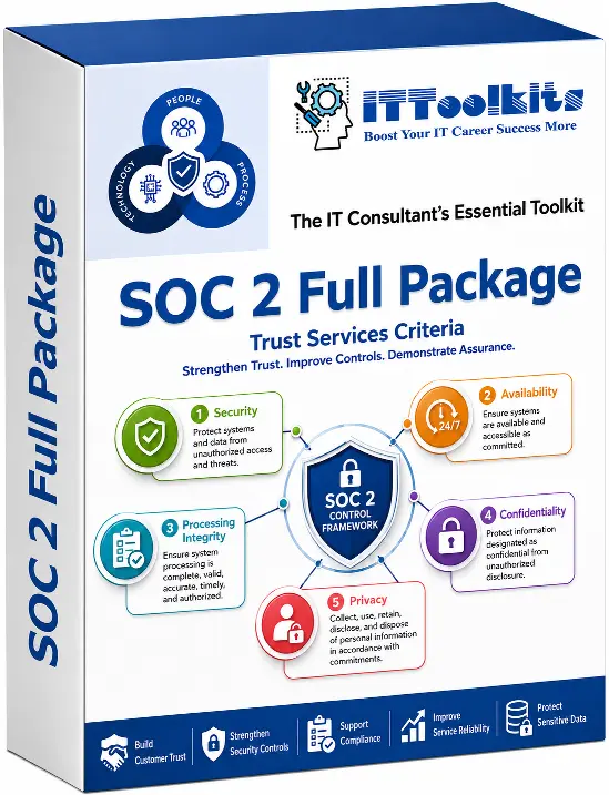 Cover SOC 2 Toolkits Full Package