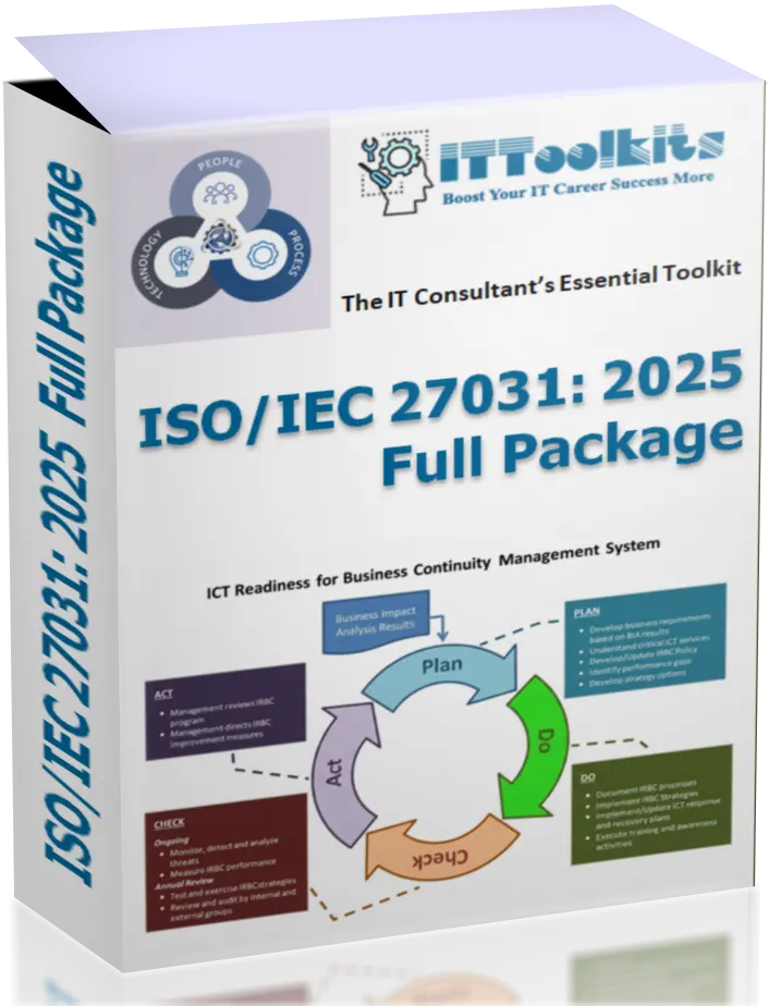 ISO/IEC 27031:2025 Toolkits